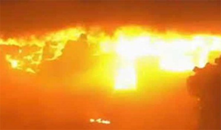 हैदराबाद में शॉपिंग कॉम्प्लेक्स में लगी भीषण आग