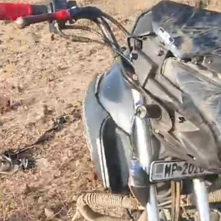 सीहोर से घंसौर जा रहे युवक की बाइक फिसली:27 साल का सुनील मरावी गंभीर घायल, जबलपुर रेफर