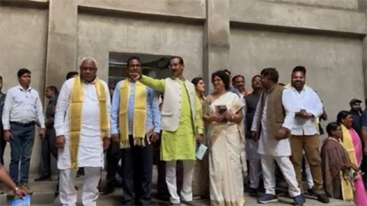 नया विधानसभा भवन का निरीक्षण किया