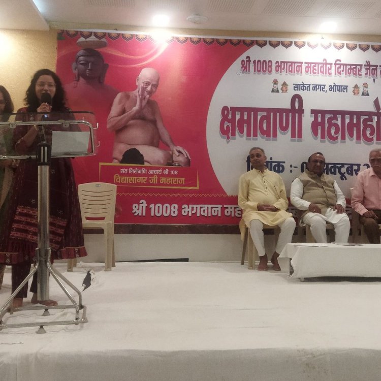 साकेत नगर जैन मंदिर की आम सभा में महत्वपूर्ण निर्णय:महावीर जयंती समारोह की तैयारी, धर्मशाला विकास और कंचनश्री सभागार का प्रस्ताव पारित