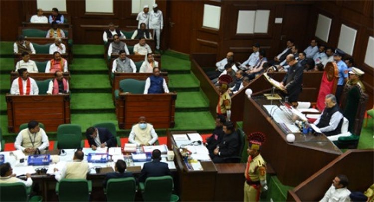 राज्यपाल डेका ने छत्तीसगढ की 6 वीं विधानसभा के पंचम सत्र को संबोधित किया