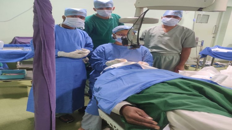 शिवरात्रि पर नया कीर्तिमान स्थापित किया आई सर्जन डॉ अंकिशा जैन ने