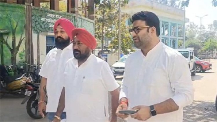 कांग्रेस प्रभारी महामंत्री गेंदू पहुंचे ईडी कार्यालय