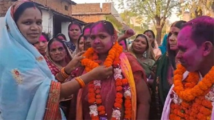 नवनिर्वाचित महिला सरपंच का निधन, गांव में पसरा मातम