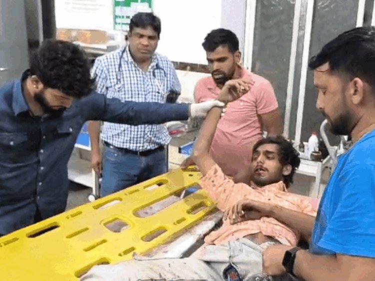 मेला देखकर लौट रहे दो युवकों वाहन ने टक्कर मारी:एक की मौत, दूसरा घायल; धार में इंदौर-अहमदाबाद हाईवे पर हादसा