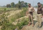 रेलवे ट्रैक के पास मिला अज्ञात शव:बस्ती में रामापुर के पास झाड़ियों में मिला, पहचान की कोशिश जारी