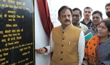 बसामन मामा गोशाला का डिप्टी सीएम ने किया निरीक्षण:प्रशासनिक भवन का किया लोकार्पण, बोले-इस गोशाला में रह रहीं 8 हजार गाय