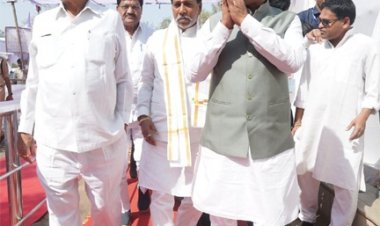 मुख्यमंत्री विष्णु देव साय गिरौदपुरी मेला में हुए शामिल