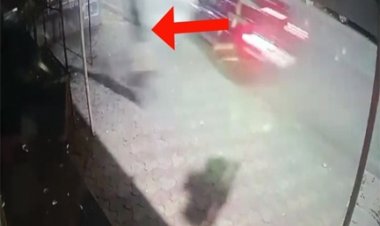 रायपुर में पुलिस स्टेशन के सामने हिट एंड रन केस का मामला सामने आया