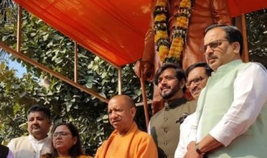 प्रदेश के प्रथम मुख्यमंत्री को सीएम ने दी श्रद्धांजलि:पं. गोविन्द वल्लभ पंत की पुण्य तिथि पर गोरखपुर पुष्पांजलि अर्पित कर किया नमन