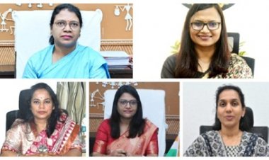 जिला गठन के 5 साल में 5 महिला कलेक्टरों ने संभाला पदभार