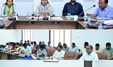 कलेक्टर की अध्यक्षता में साप्ताहिक समय-सीमा की बैठक आयोजित