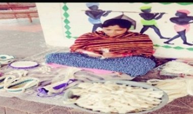 शीशल कला को बस्तर अंचल के विभिन्न क्षेत्रों में पहुंचा रही शोभा बघेल