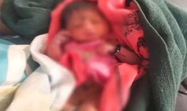 रायपुर में खारुन नदी के पास मिली 2 महीने की बच्ची