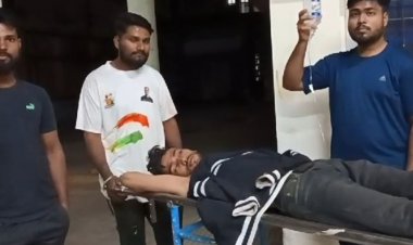 जबलपुर में शराबियों ने युवक पर किया हमला:तीन पुलिया के पास चार युवकों ने धारदार हथियार से किया वार, हालात गंभीर