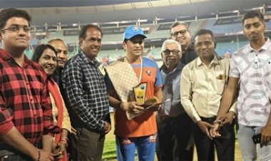 महाराष्ट्र मंडल ने किया सचिन तेंदुलकर का सम्मान