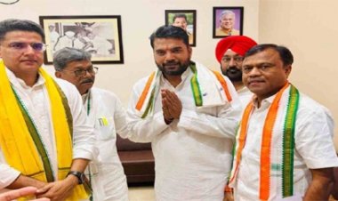 पार्षद आकाश तिवारी की कांग्रेस में वापसी