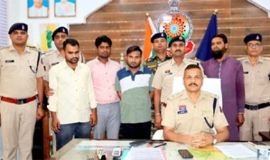 छत्तीसगढ़ में पकड़ाया फर्जी पत्रकारों का वसूली गैंग