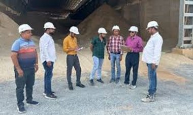 बिरकोनी के औद्योगिक क्षेत्र में निरीक्षण टीम की दबिश