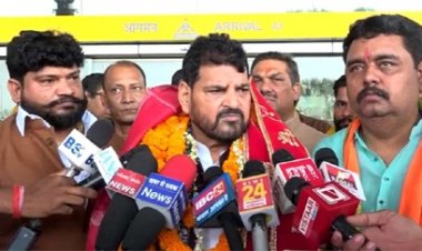 महिला खिलाड़ियों के लिए महिला कोच की आवश्यकता नहीं, पुरुष ही हैं बेस्ट कोच - बृजभूषण