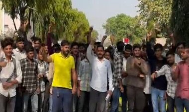 कृषि कॉलेज के स्टूडेंट्स निकालेंगे पैदल मार्च:पहले तिलक नगर थाने फिर कलेक्टर पर प्रदर्शन, प्रदर्शनकारी राधे जाट पर केस दर्ज