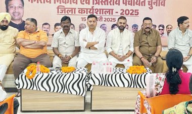 सरगुजा से 2 हजार भाजपा जनप्रतिनिधि शामिल होंगे प्रधानमंत्री की सभा में- सिसोदिया