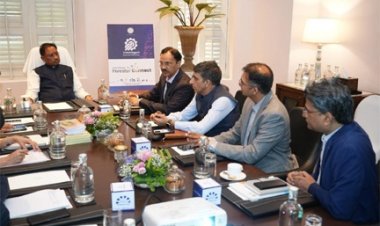 मुख्यमंत्री विष्णुदेव साय से मिले आईईएसए अध्यक्ष, इलेक्ट्रॉनिक्स और सेमीकंडक्टर क्षेत्र में निवेश को लेकर हुई चर्चा