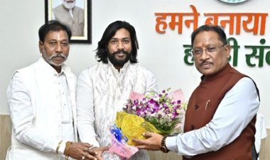 मुख्यमंत्री विष्णुदेव साय ने विधायक गुरु खुशवंत साहेब को दी जन्मदिन की बधाई