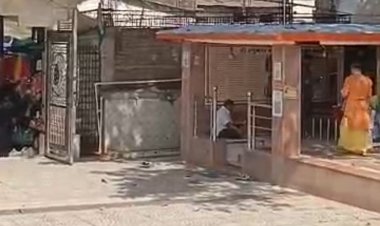 मां बिरासनी शक्तिपीठ में कल से शुरू होगी बैठकी:उमरिया में नवरात्र में श्रद्धालुओं की सुरक्षा के लिए 50 जवान तैनात