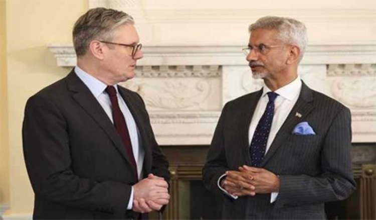 जयशंकर ने ब्रिटेन के प्रधानमंत्री स्टार्मर, विदेश सचिव लैमी से की मुलाकात