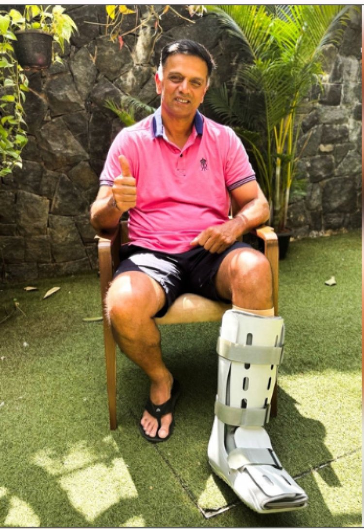 चोटिल राहुल द्रविड़ जयपुर में राजस्थान रॉयल्स कैंप में शामिल हुए