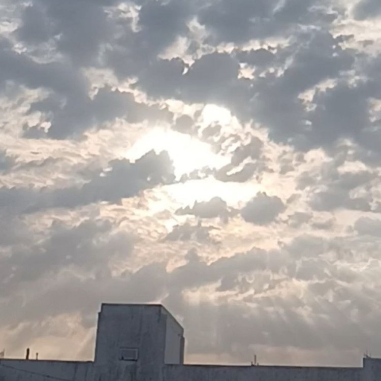 खरगोन में पश्चिमी विक्षोभ के कारण छाए बादल:गेहूं-चने की फसल को खतरा; दो दिन तक तापमान में गिरावट होने की संभावना