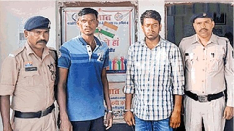 लुटेरे की गर्दन में ही धंसा चाकू, मौत