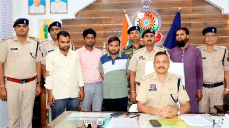 छत्तीसगढ़ में पकड़ाया फर्जी पत्रकारों का वसूली गैंग