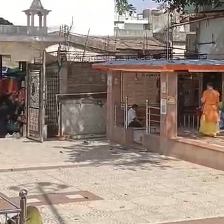 मां बिरासनी शक्तिपीठ में कल से शुरू होगी बैठकी:उमरिया में नवरात्र में श्रद्धालुओं की सुरक्षा के लिए 50 जवान तैनात