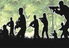 माओवादियों के साथ मुठभेड़,3 माओवादियों के शवों के साथ बड़ी मात्रा में हथियार और विस्फोटक बरामद