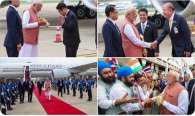 मोदी बैंकॉक पहुंचे