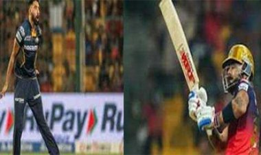 बेंगलुरु ने गुजरात को दिया 170 रन का लक्ष्य