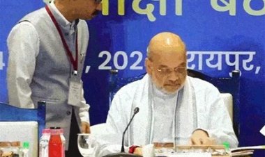 रायपुर में अमित शाह हाईलेवल मीटिंग करेंगे