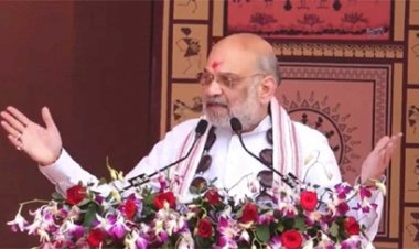 मां दंतेश्वरी से आशीर्वाद लेकर आया हूं, अगले चैत्र नवरात्र तक लाल आतंक समाप्त हो जाए - अमित शाह