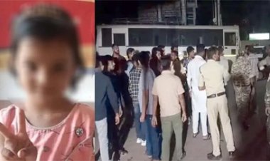 कन्या भोज के लिए गई बच्ची से दुष्कर्म के बाद हत्या,आक्रोशित लोगों ने किया चक्काजाम