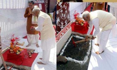 पटेल ने राजभवन के प्रवेश द्वार एक एवं दो के जीर्णोद्धार एवं सुदृढ़ीकरण कार्य का किया भूमिपूजन