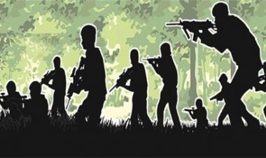 माओवादियों के साथ मुठभेड़,3 माओवादियों के शवों के साथ बड़ी मात्रा में हथियार और विस्फोटक बरामद