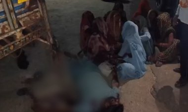 मुरैना में डीजे बजाने पर गोलीबारी, एक की मौत:पीएम हाउस के बाहर जाटव समाज का हंगामा; पीड़ित परिवार ने रखीं पांच मांगें