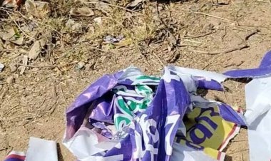 अंबेडकर जयंती पर लगा फ्लेक्स फाड़ा:बुडेरा में समाज के लोगों ने थाने में की शिकायत; कार्रवाई न होने पर आंदोलन की चेतावनी