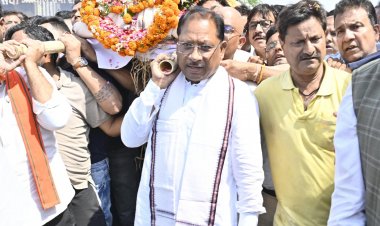 मुख्यमंत्री श्री विष्णु देव साय का मुंबई दौरा रद्द  आतंकी हमले में मारे गए दिनेश मिरानिया की अंत्येष्टि में शामिल होने रद्द किया दौरा