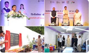 मांडविया ने किये डिजीलॉकर से खेल प्रमाण पत्र जारी