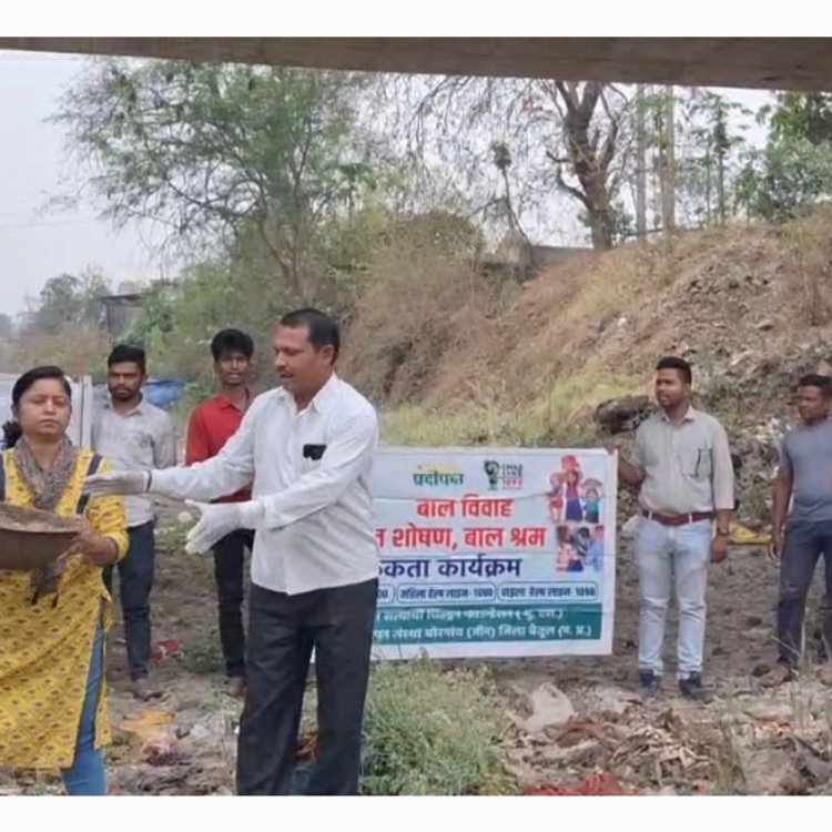 बैतूल में काशी तालाब और पूर्णा नदी की सफाई:जल गंगा संवर्धन अभियान के तहत जन अभियान परिषद ने किया श्रमदान