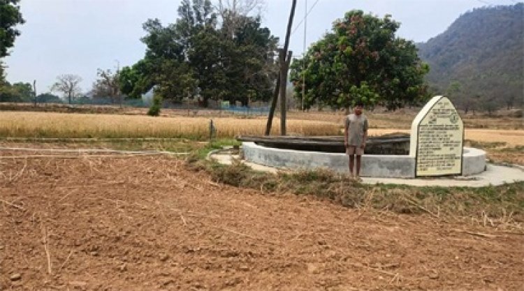 मनरेगा से बने कुएं से रामलाल के खेतों में लहलहाया फसल