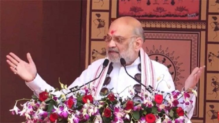 मां दंतेश्वरी से आशीर्वाद लेकर आया हूं, अगले चैत्र नवरात्र तक लाल आतंक समाप्त हो जाए - अमित शाह